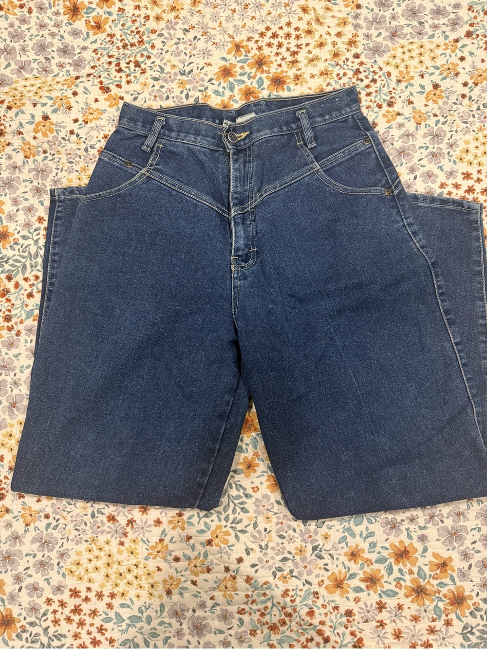 Brittania Vintage High-Rise Women's Dark Blue barrel Jeans